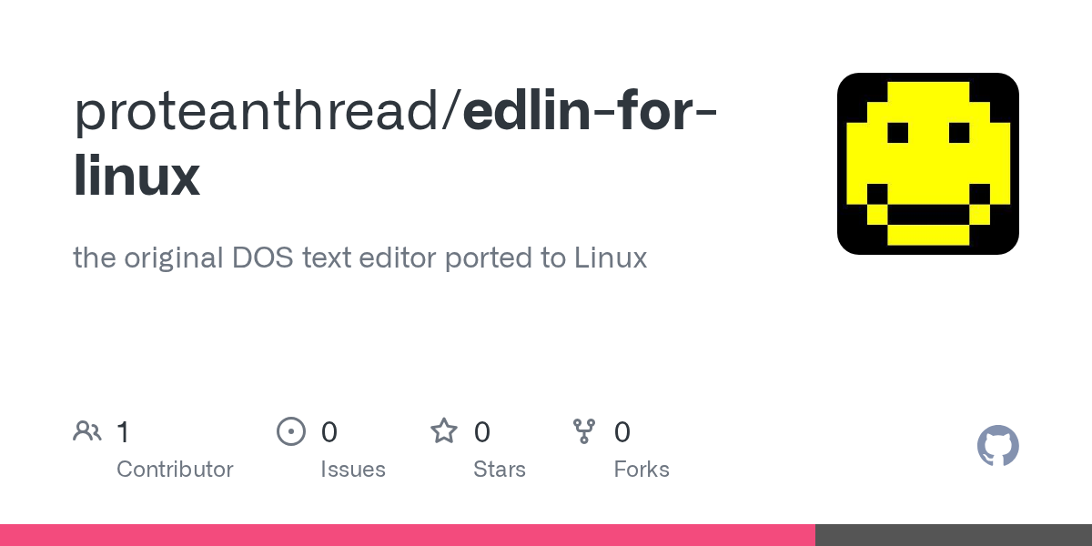 Preview of proteanthread/edlin-for-linux