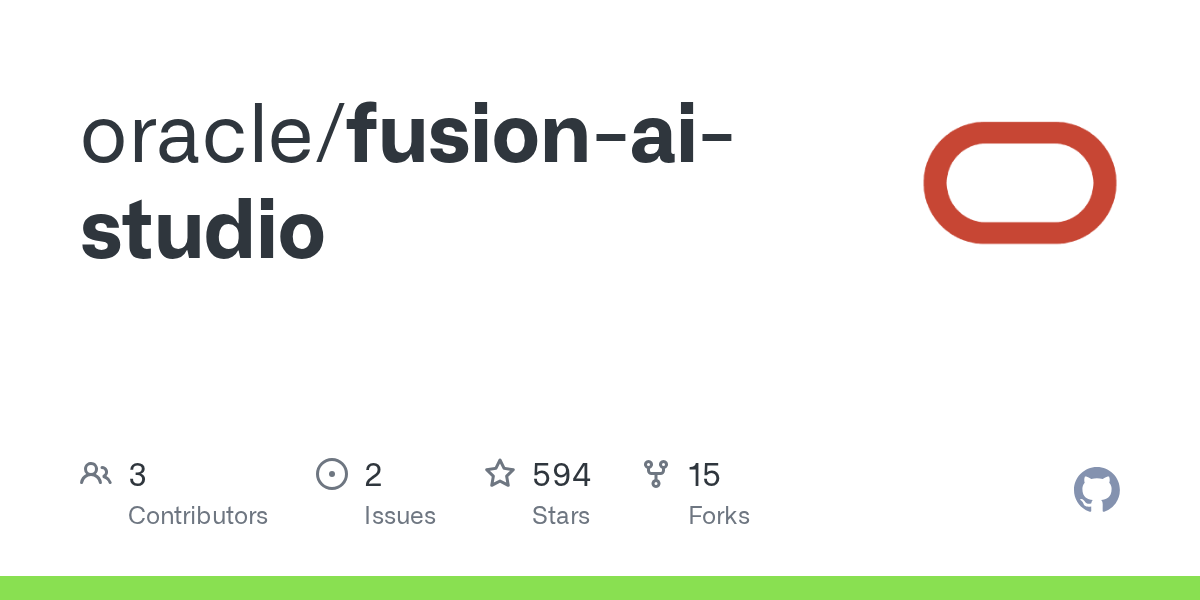Preview of oracle/fusion-ai-studio