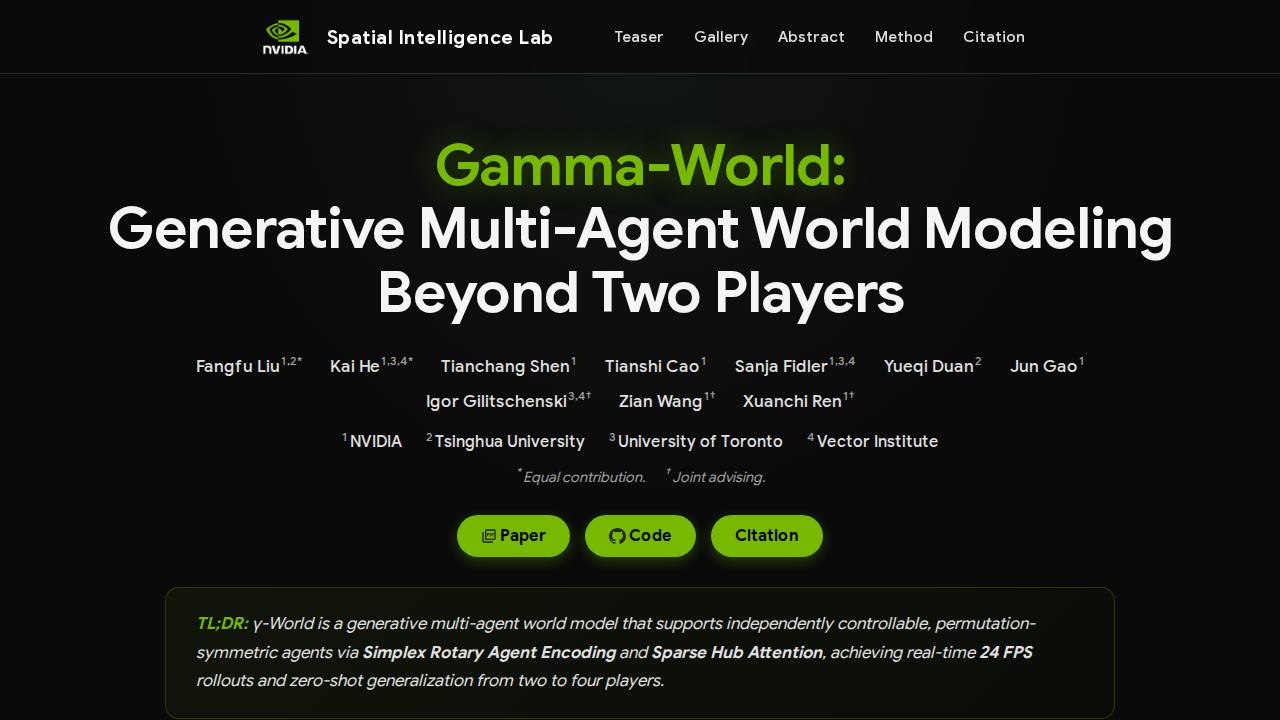 Preview of nv-tlabs/Gamma-World